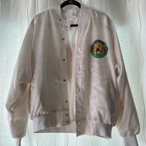 Vintage Disney Queen Mary satin bomber